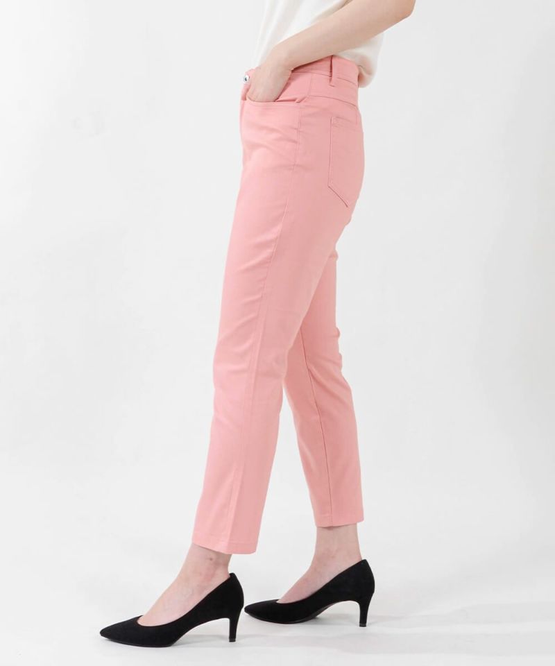 SALE] 新色登場！アンクル丈のテンセルストレッチテーパード